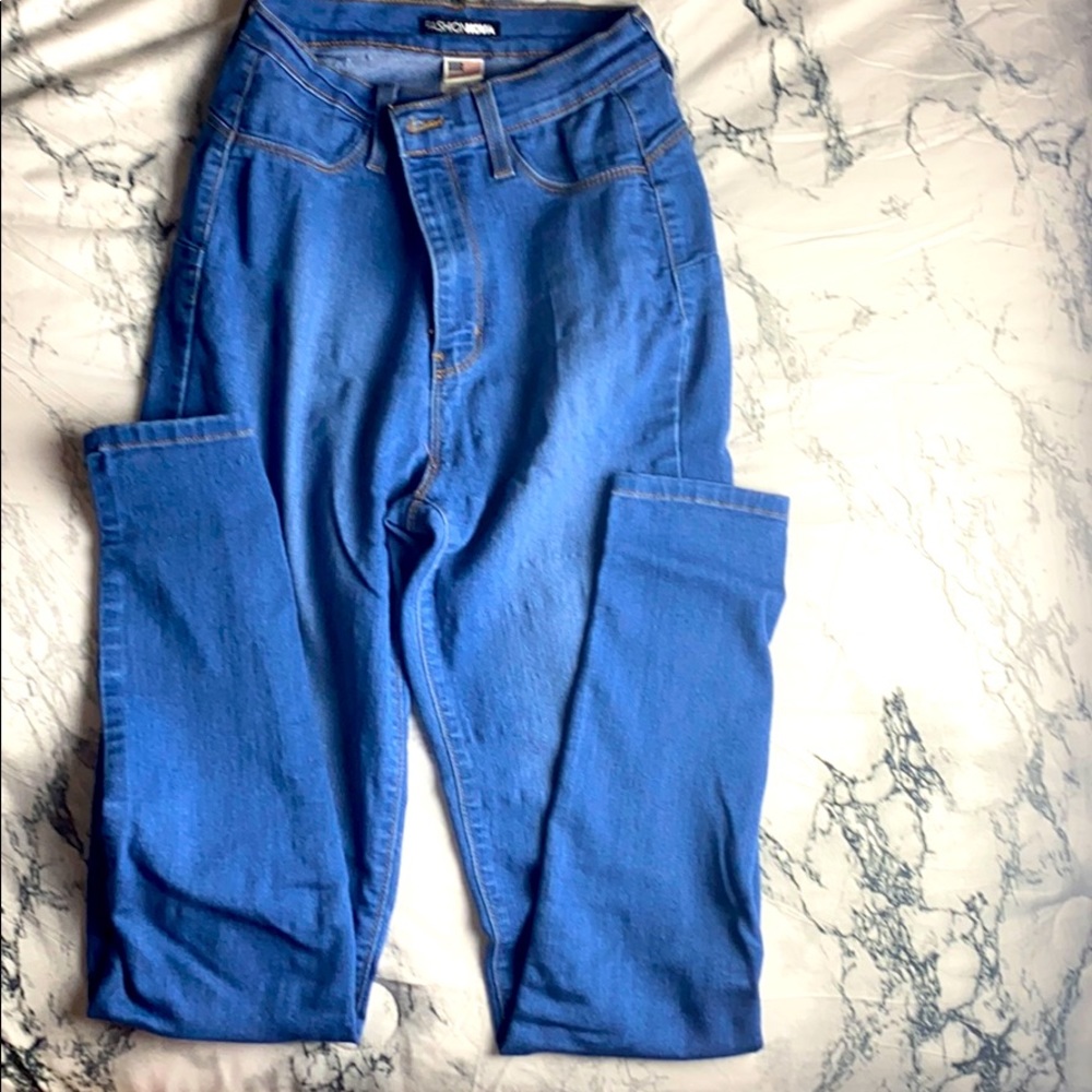 High Waist Skinny Jeans